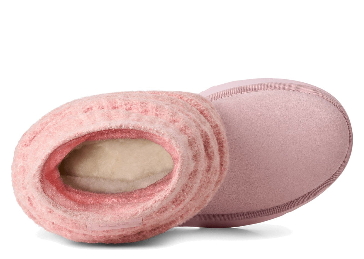 UGG Classic Mini Dipper Legwarmer Boot Ribbon Candy (W)