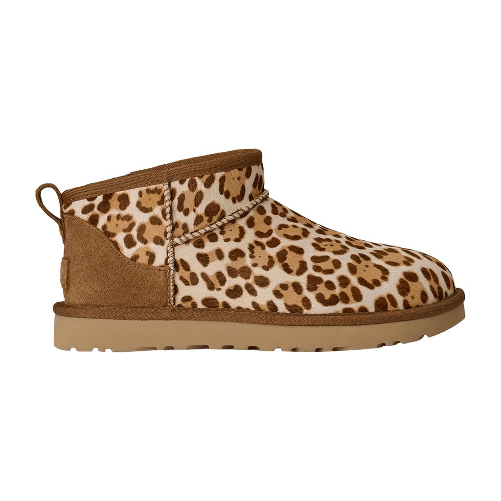 UGG Classic Ultra Mini Boot Felicity Leopard Jasmine (W)