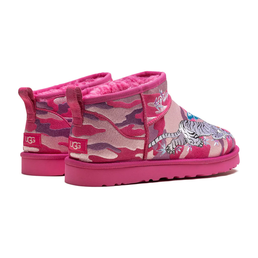 UGG Classic Ultra Mini Boot Palace Pink Camo