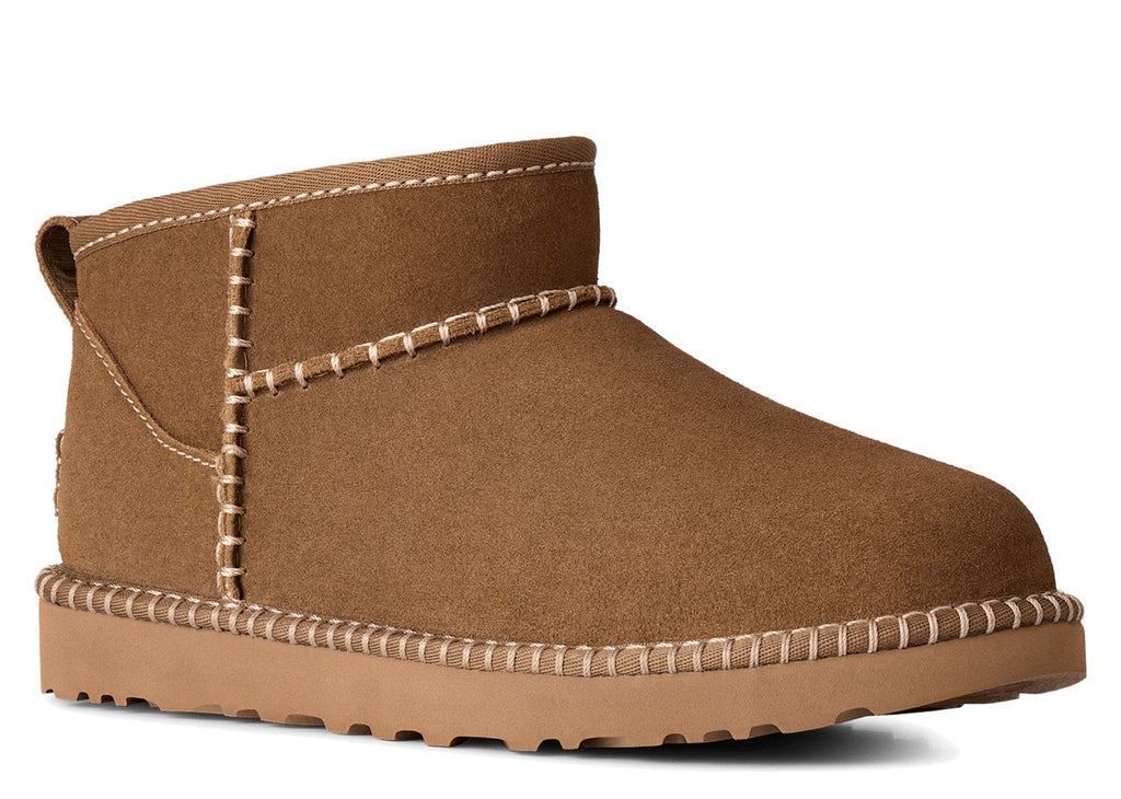 UGG Classic Ultra Mini Botanic Boot Light Bronze (W)