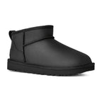 UGG Classic Ultra Mini Leather Boot Black (W)