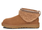 UGG Classic Ultra Mini Maxi Curly Boot Chestnut (W)