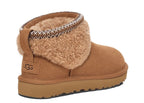 UGG Classic Ultra Mini Maxi Curly Boot Chestnut (W)