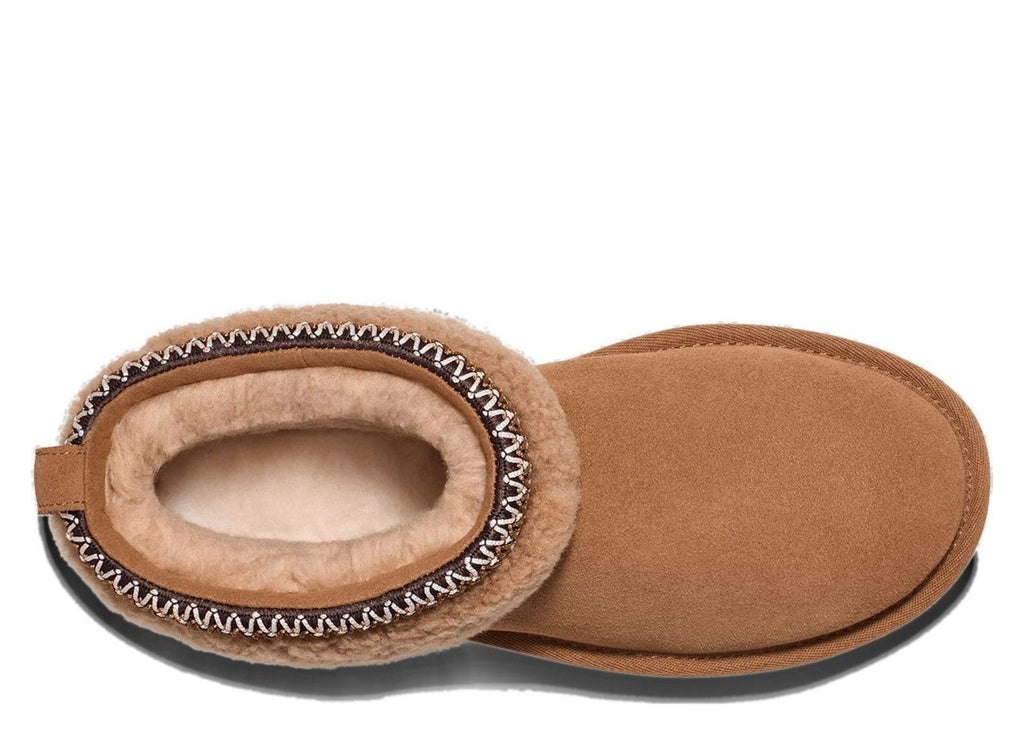 UGG Classic Ultra Mini Maxi Curly Boot Chestnut (W)