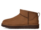 UGG Classic Ultra Mini Nubuck Boot Dark Chestnut (W)