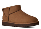UGG Classic Ultra Mini Nubuck Boot Dark Chestnut (W)