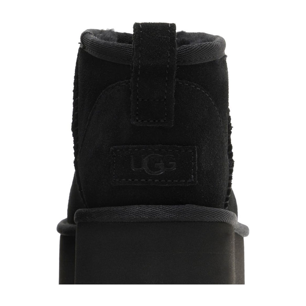 UGG Classic Ultra Mini Platform Boot Black (W)