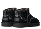 UGG Classic Ultra Mini Western Boot Black (W)