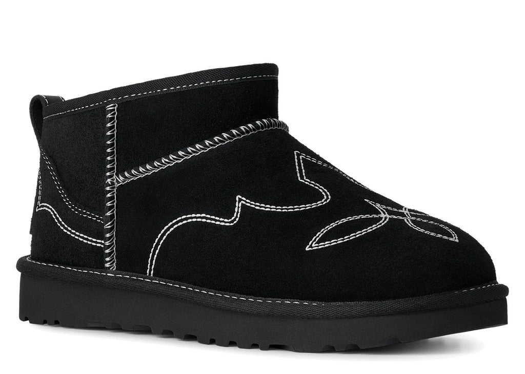 UGG Classic Ultra Mini Western Boot Black (W)
