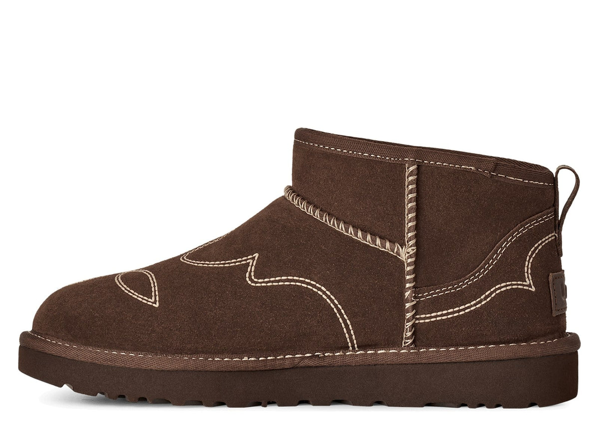 UGG Classic Ultra Mini Western Boot Burnt Cedar (W)