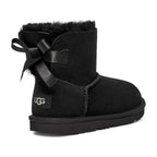 UGG Mini Bailey Bow II Boot Black (GS)