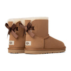 UGG Mini Bailey Bow II Boot Chestnut (GS)