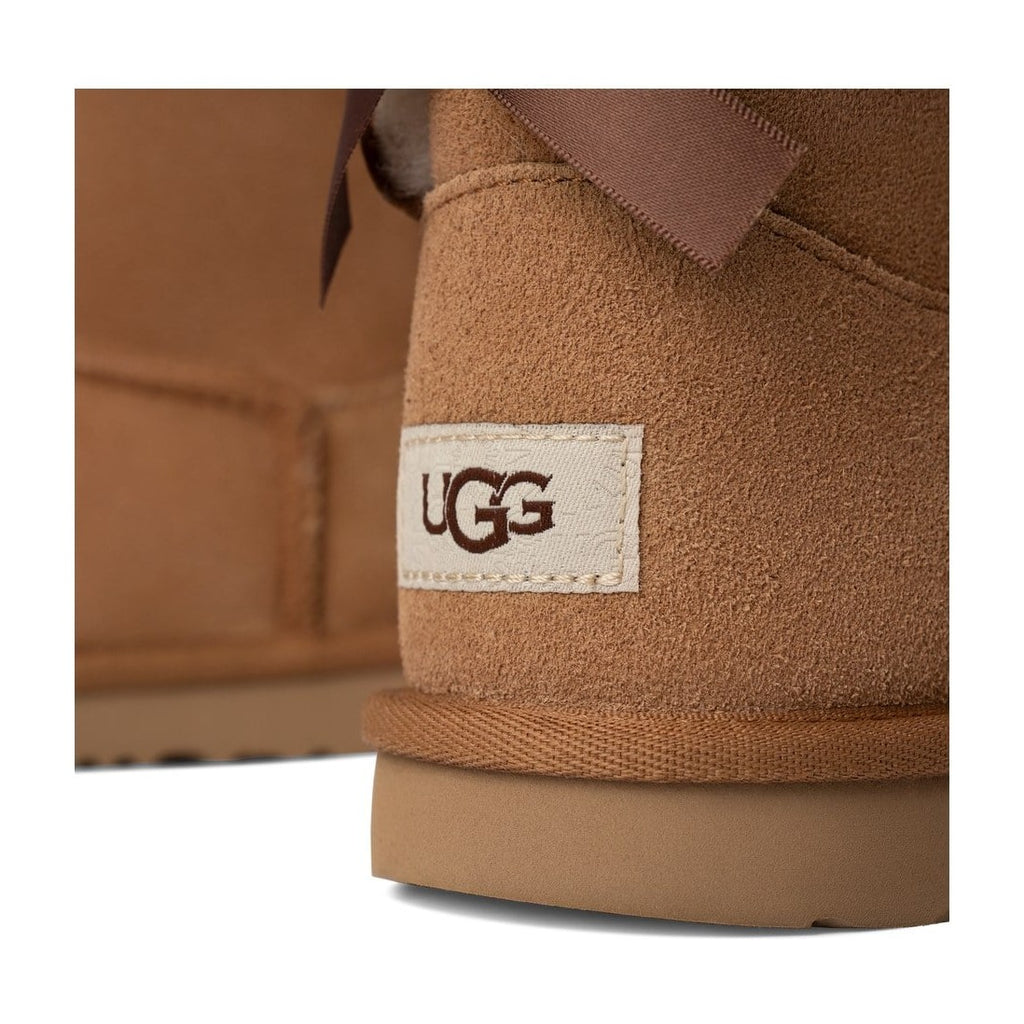 UGG Mini Bailey Bow II Boot Chestnut (GS)