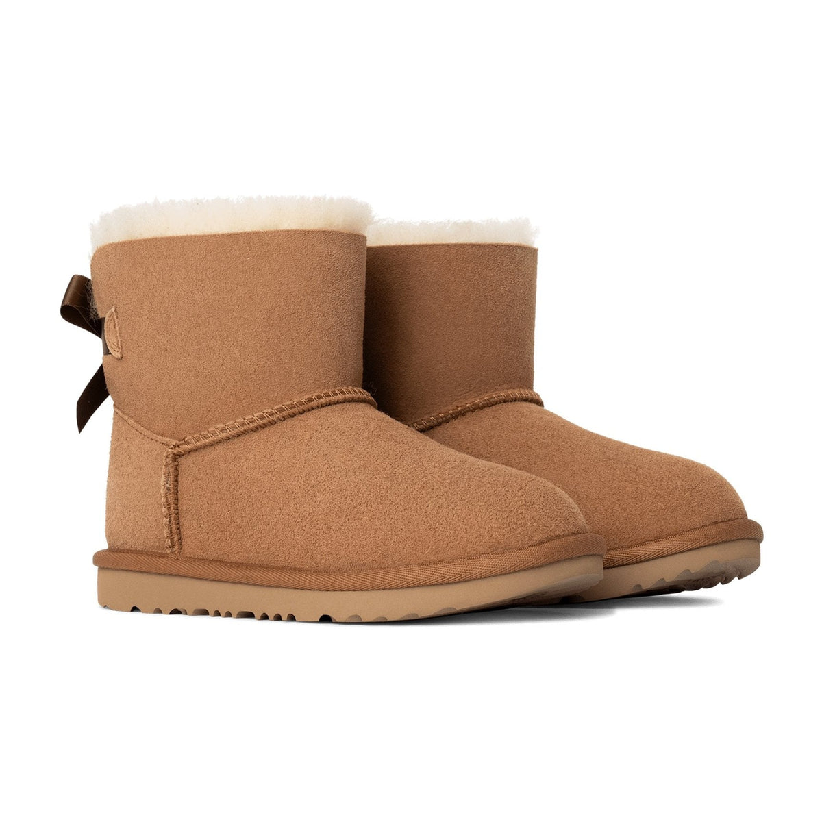 UGG Mini Bailey Bow II Boot Chestnut (GS)