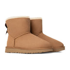 UGG Mini Bailey Bow II Boot Chestnut (W)