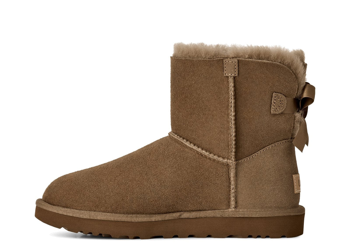 UGG Mini Bailey Bow II Boot Light Bronze (W)
