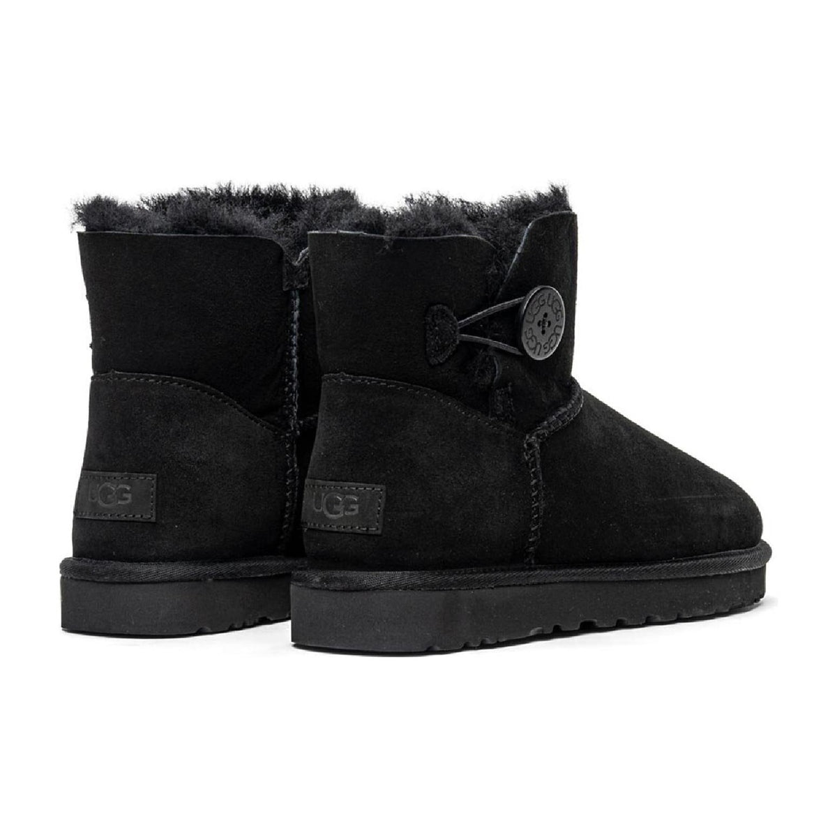 UGG Mini Bailey Button II Black (W)