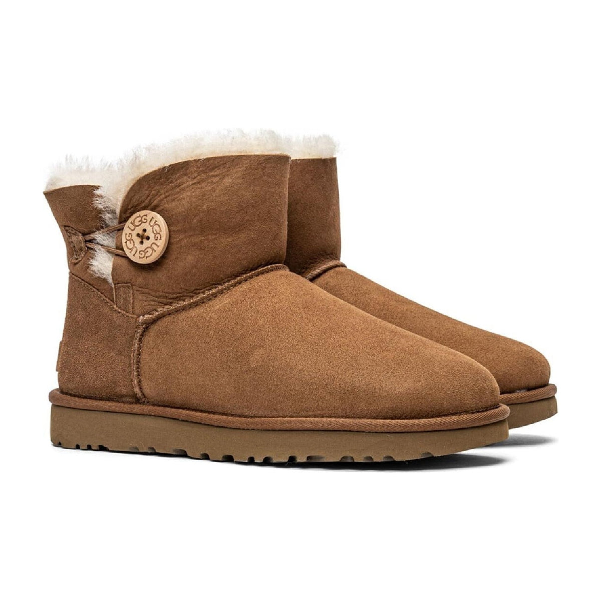 UGG Mini Bailey Button II Chestnut (W)