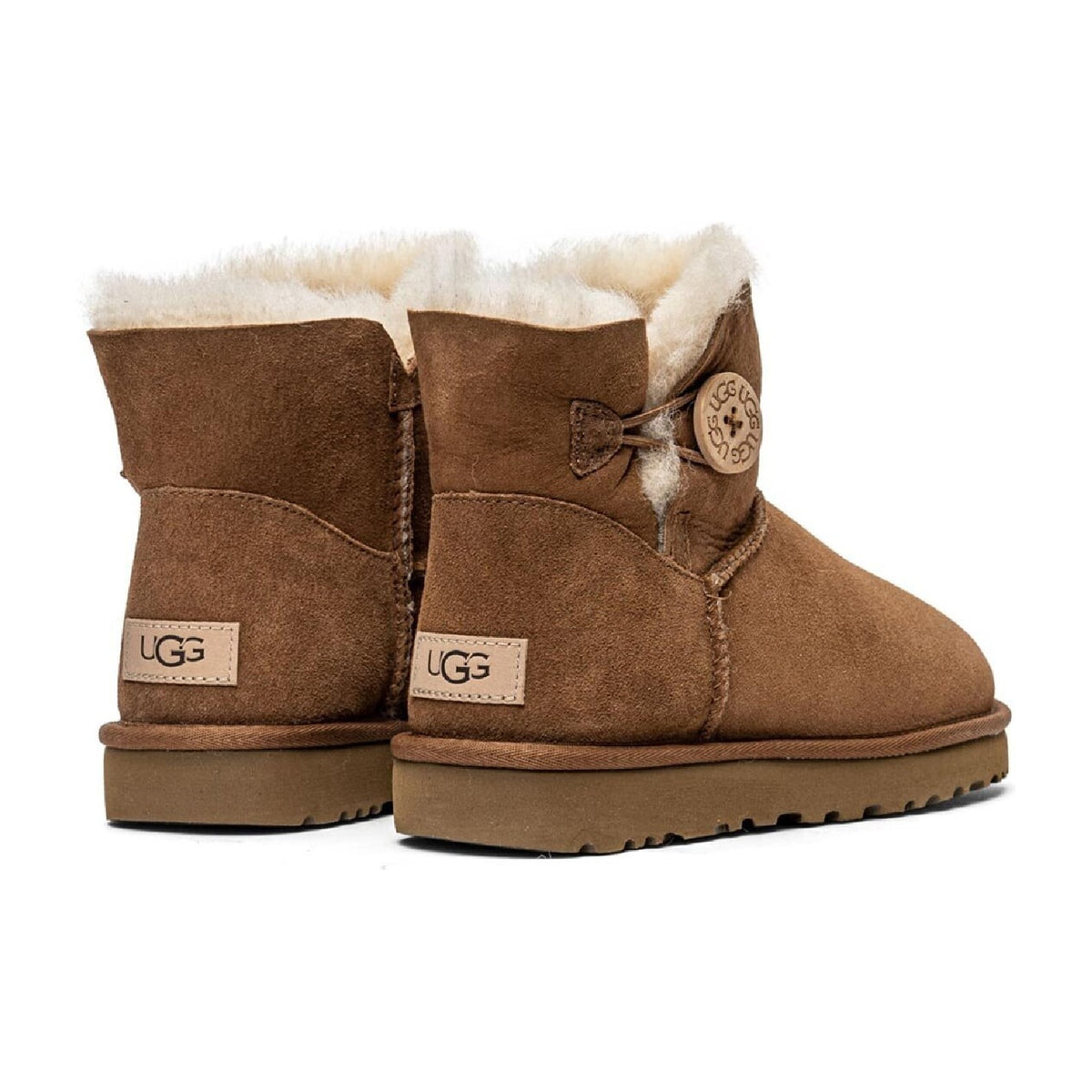 UGG Mini Bailey Button II Chestnut (W)