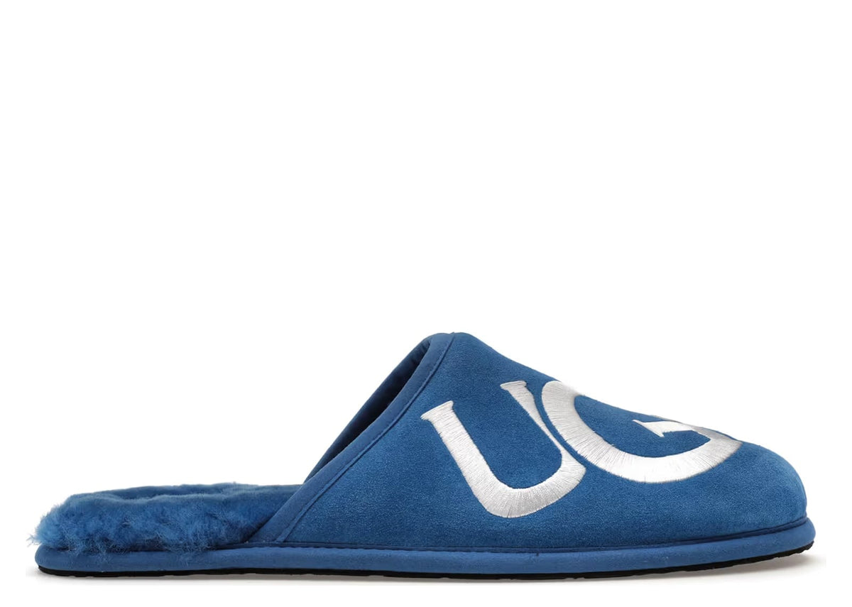 UGG Scuff Logo Slipper Classic Blue White