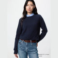 UNIQLO 100% Cashmere Crew Neck Jumper - 69 NAVY