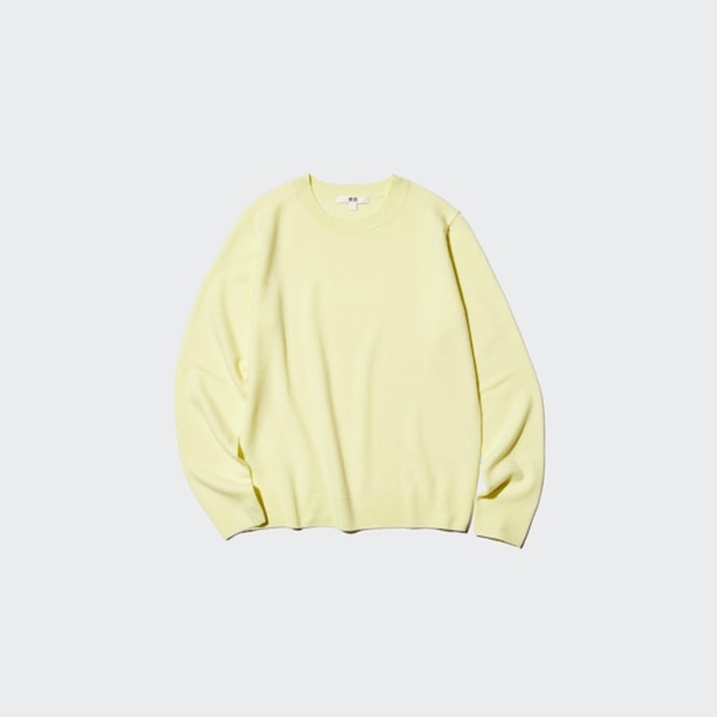 UNIQLO 100% Cashmere Crew Neck Jumper - 69 NAVY