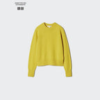 UNIQLO 100% Lambswool Crew Neck Jumper - 07 GREY