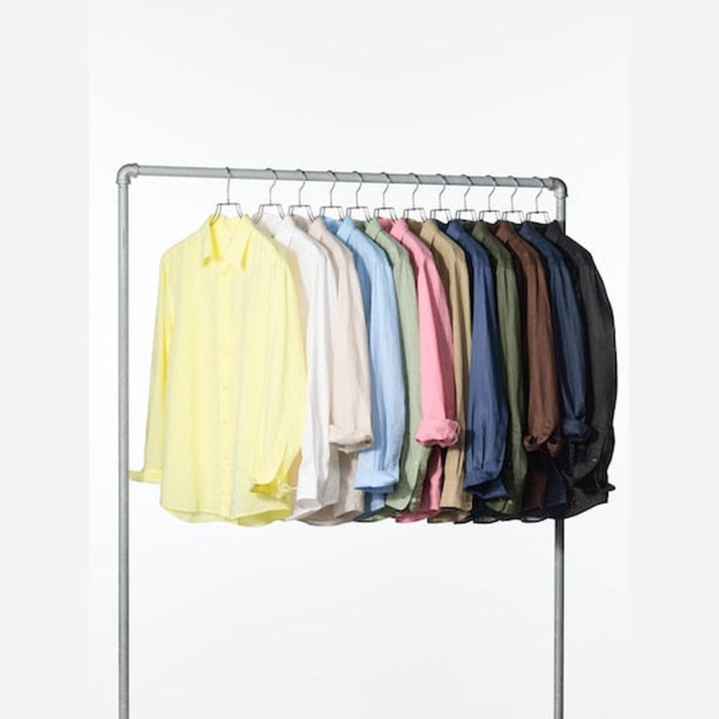 UNIQLO 100% Premium Linen Shirt - 69 NAVY