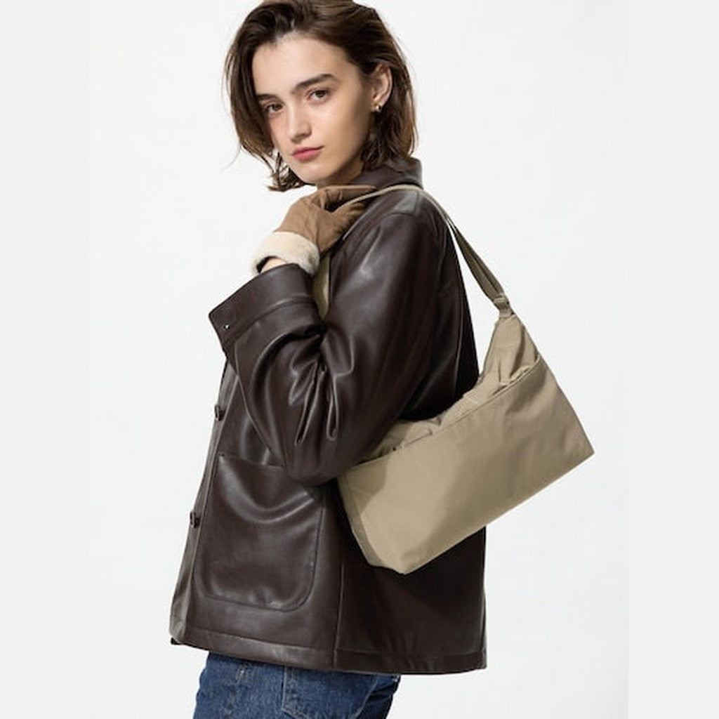 UNIQLO 2-Way 1-Handle Bag - 59 DARK GREEN
