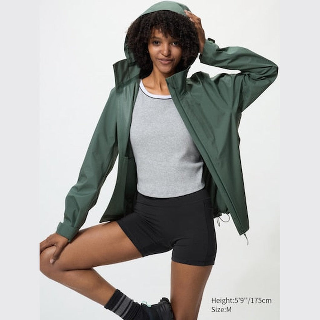 UNIQLO BLOCKTECH Parka - 55 GREEN