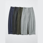 UNIQLO Brushed Jersey Barrel Leg Trousers - 08 DARK GREY