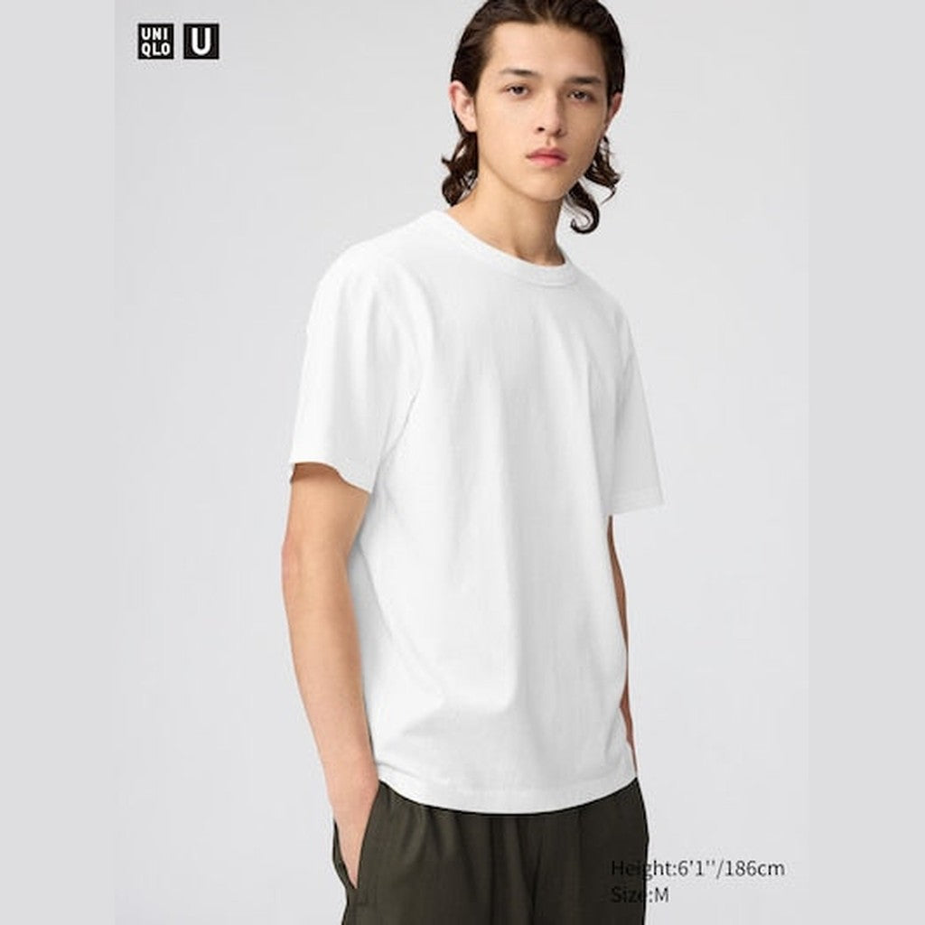 UNIQLO Crew Neck T-Shirt - 00 WHITE