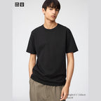 UNIQLO Crew Neck T-Shirt - 09 BLACK