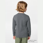 UNIQLO HEATTECH Extra Warm Cotton Crew Neck T-Shirt (Long Sleeve) - 09 BLACK