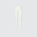 UNIQLO HEATTECH Extra Warm Cotton Leggings - 01 OFF WHITE