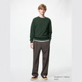 UNIQLO Pleated Wide Trousers - 38 DARK BROWN