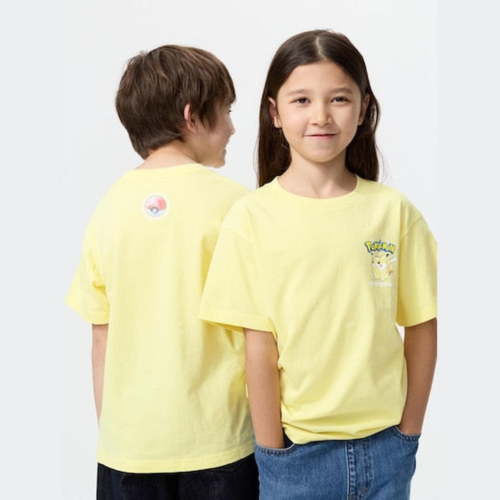 UNIQLO Pokémon UT Graphic T-Shirt - 41 YELLOW