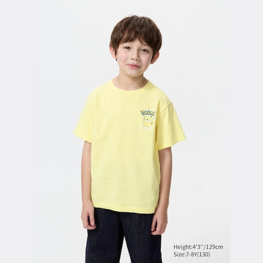 UNIQLO Pokémon UT Graphic T-Shirt - 41 YELLOW