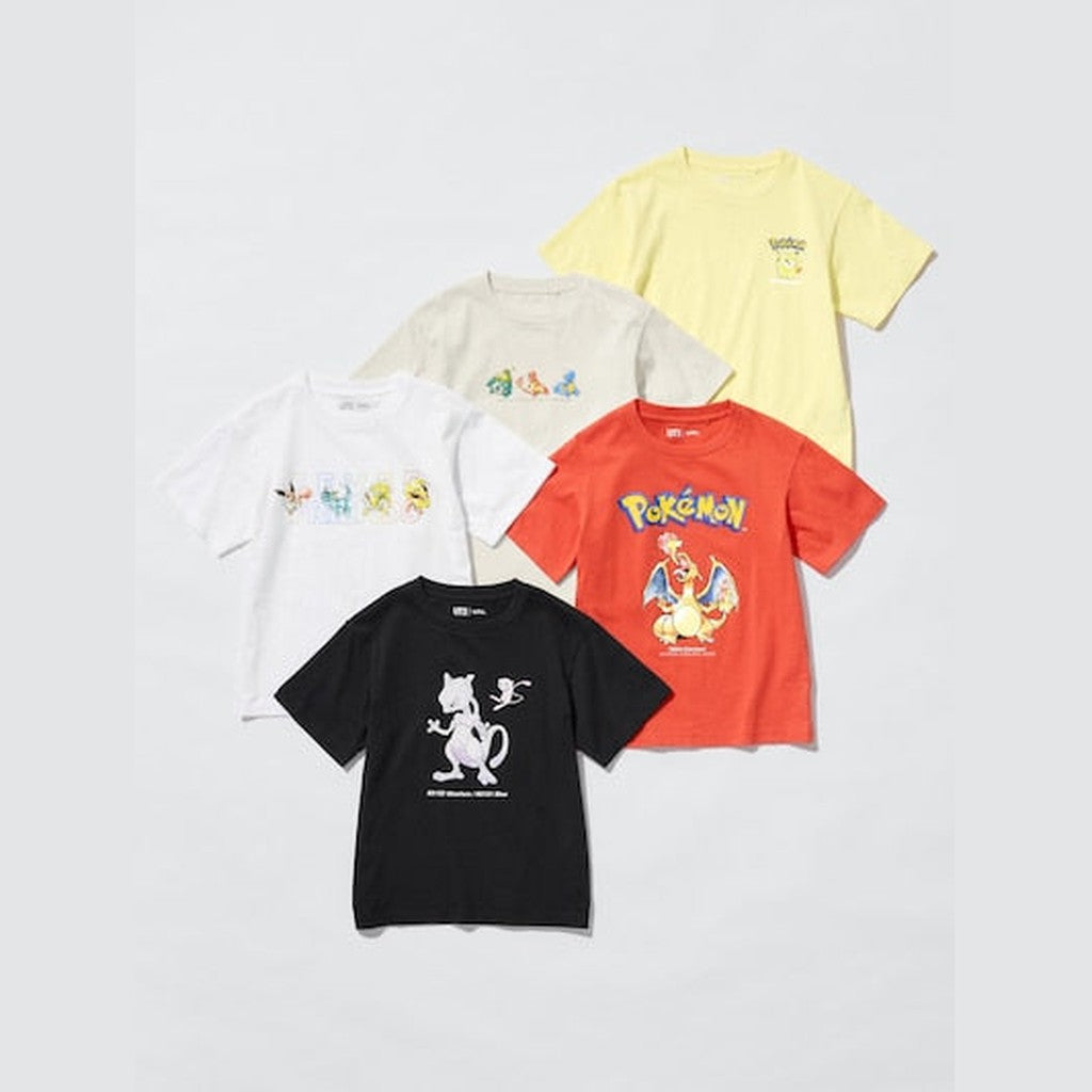 UNIQLO Pokémon UT Graphic T-Shirt - 41 YELLOW