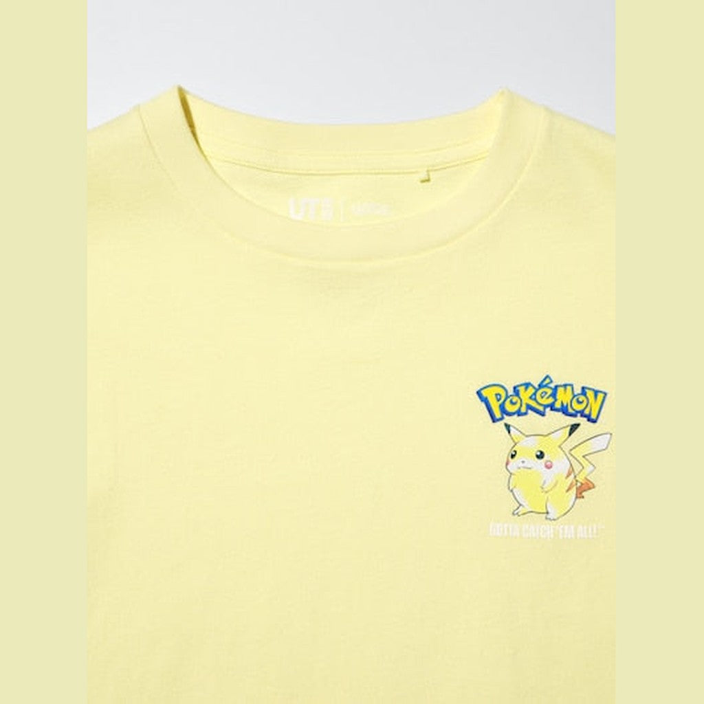 UNIQLO Pokémon UT Graphic T-Shirt - 41 YELLOW