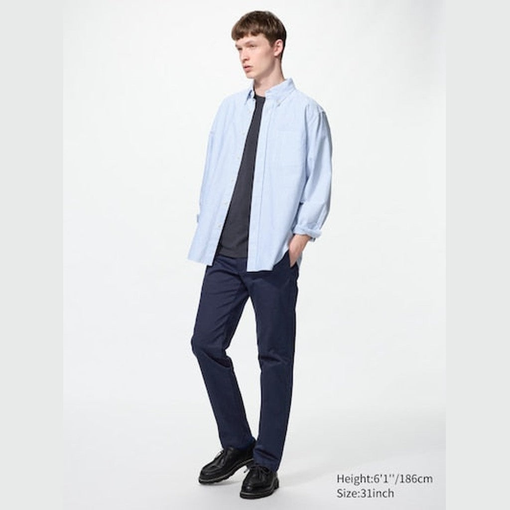 UNIQLO Slim Chino Trousers - 69 NAVY