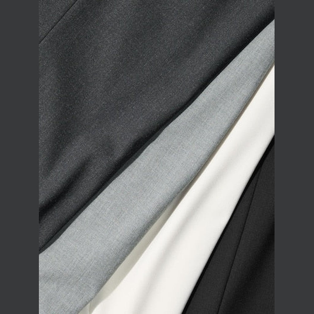 UNIQLO Smart Pleated Wide Trousers - 04 GREY