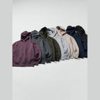UNIQLO Sweat Oversized Pullover Hoodie - 69 NAVY