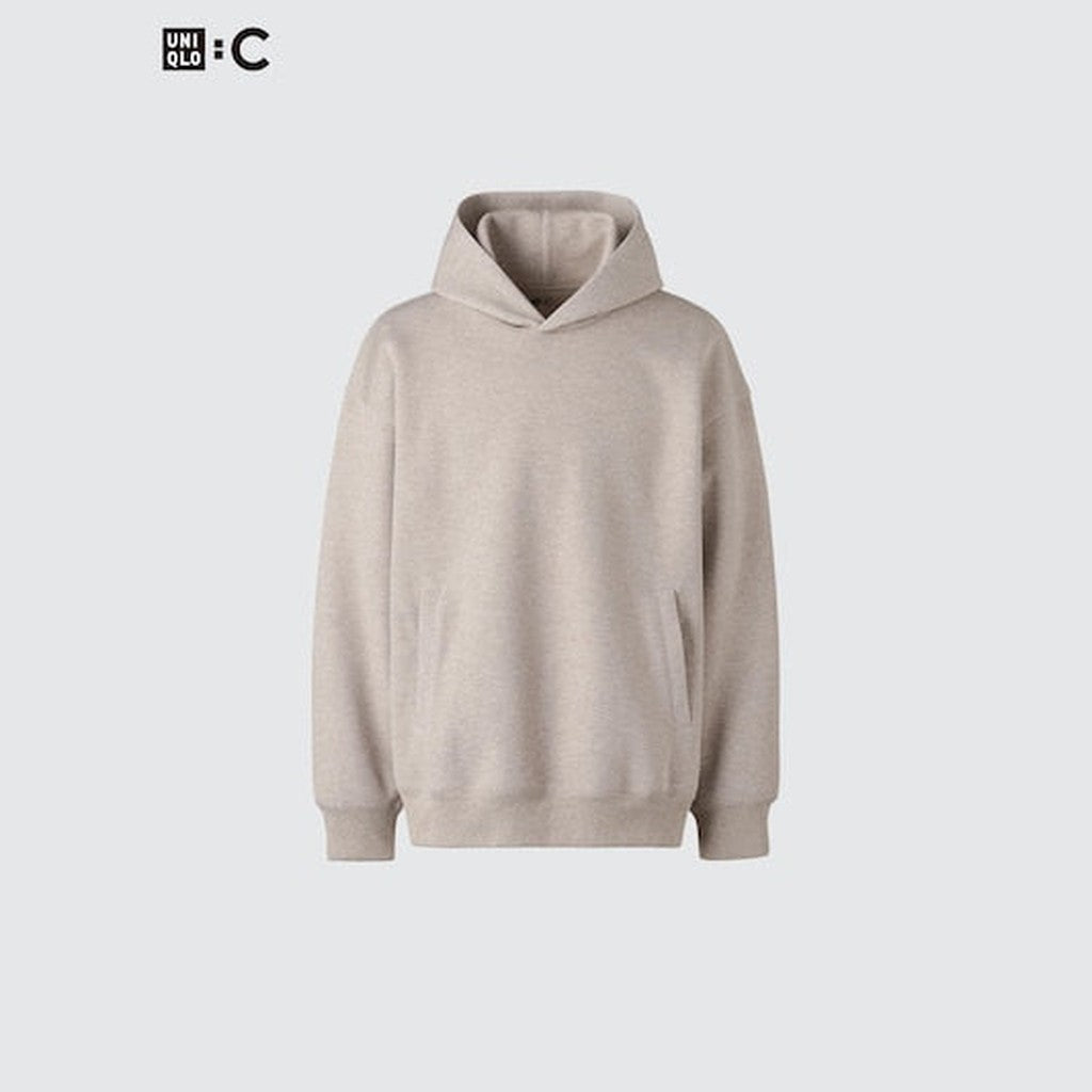 UNIQLO Sweat Oversized Pullover Hoodie - 69 NAVY