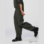 UNIQLO Sweat Wide Trousers - 09 BLACK