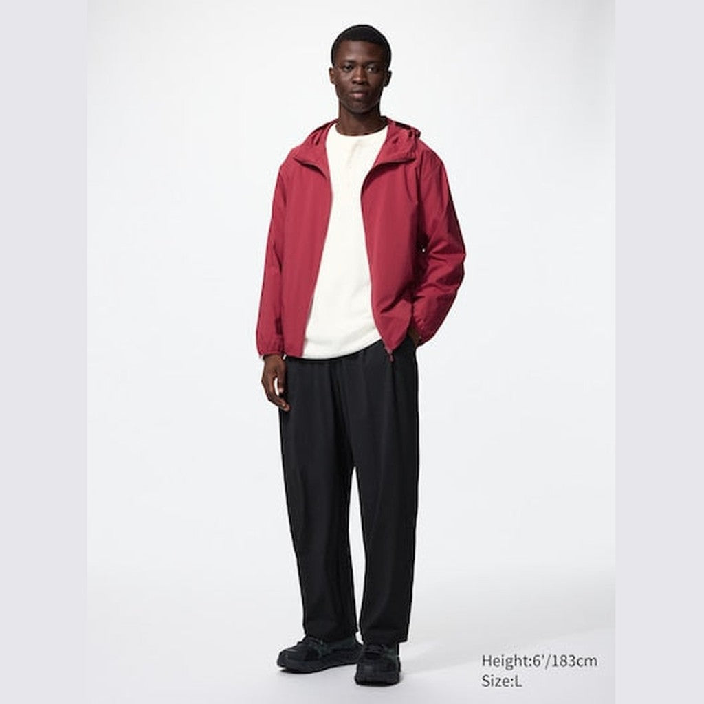 UNIQLO Ultra Stretch UV Protection Active Wide Trousers - 32 BEIGE