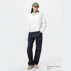 UNIQLO Unisex Oxford Boxy Shirt - 50 LIGHT GREEN