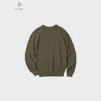 UNIQLO Unisex Washable 3D Knit Seamless Crew Neck Jumper - 24 ORANGE