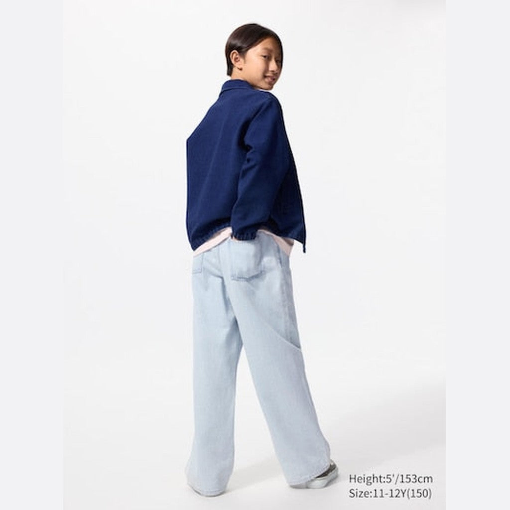 UNIQLO Wide Straight Jeans - 62 BLUE