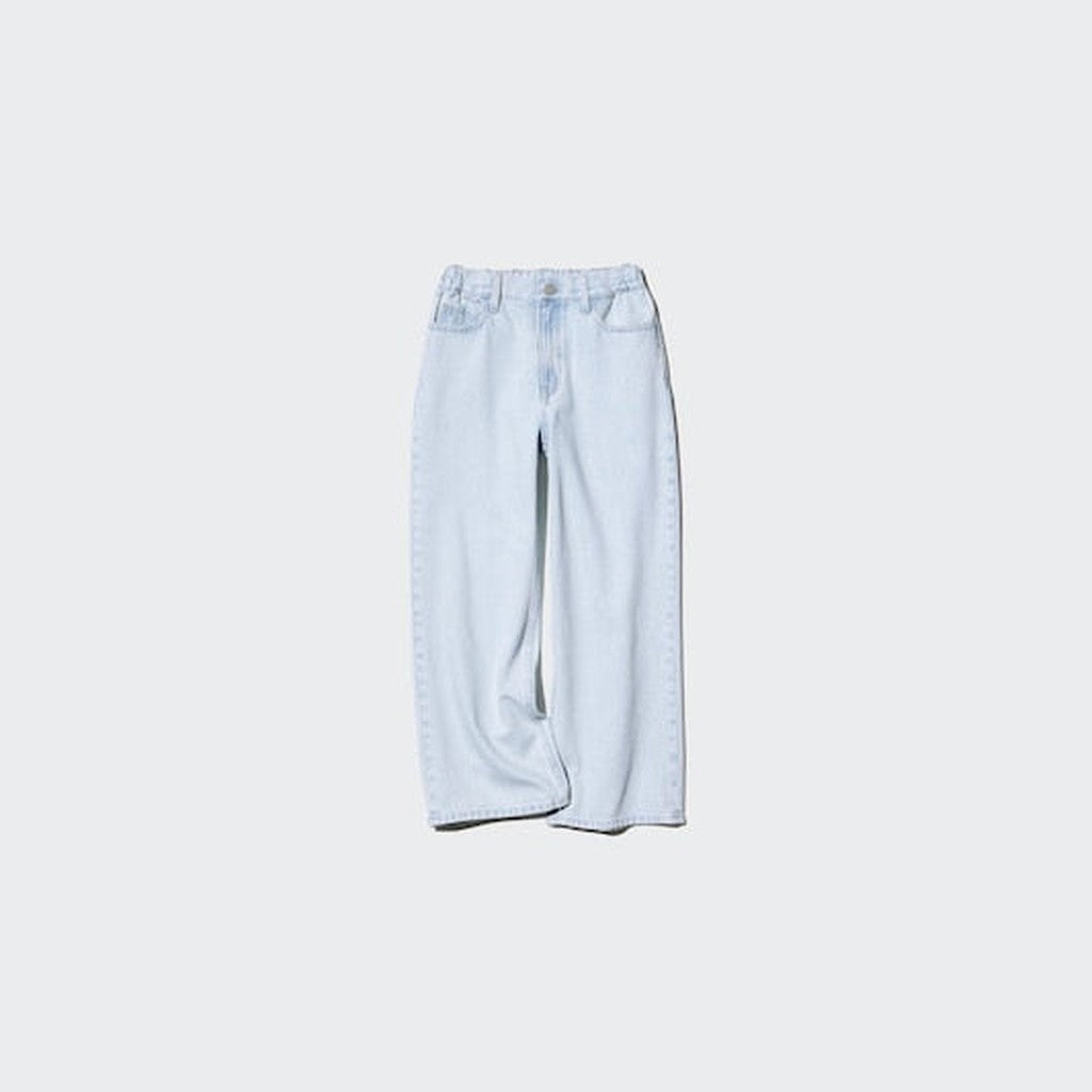 UNIQLO Wide Straight Jeans - 62 BLUE